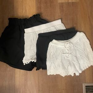 Vacation shorts assorted set of 4